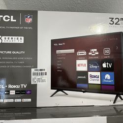 TCL 32 Roku TV  10 units are sold all together