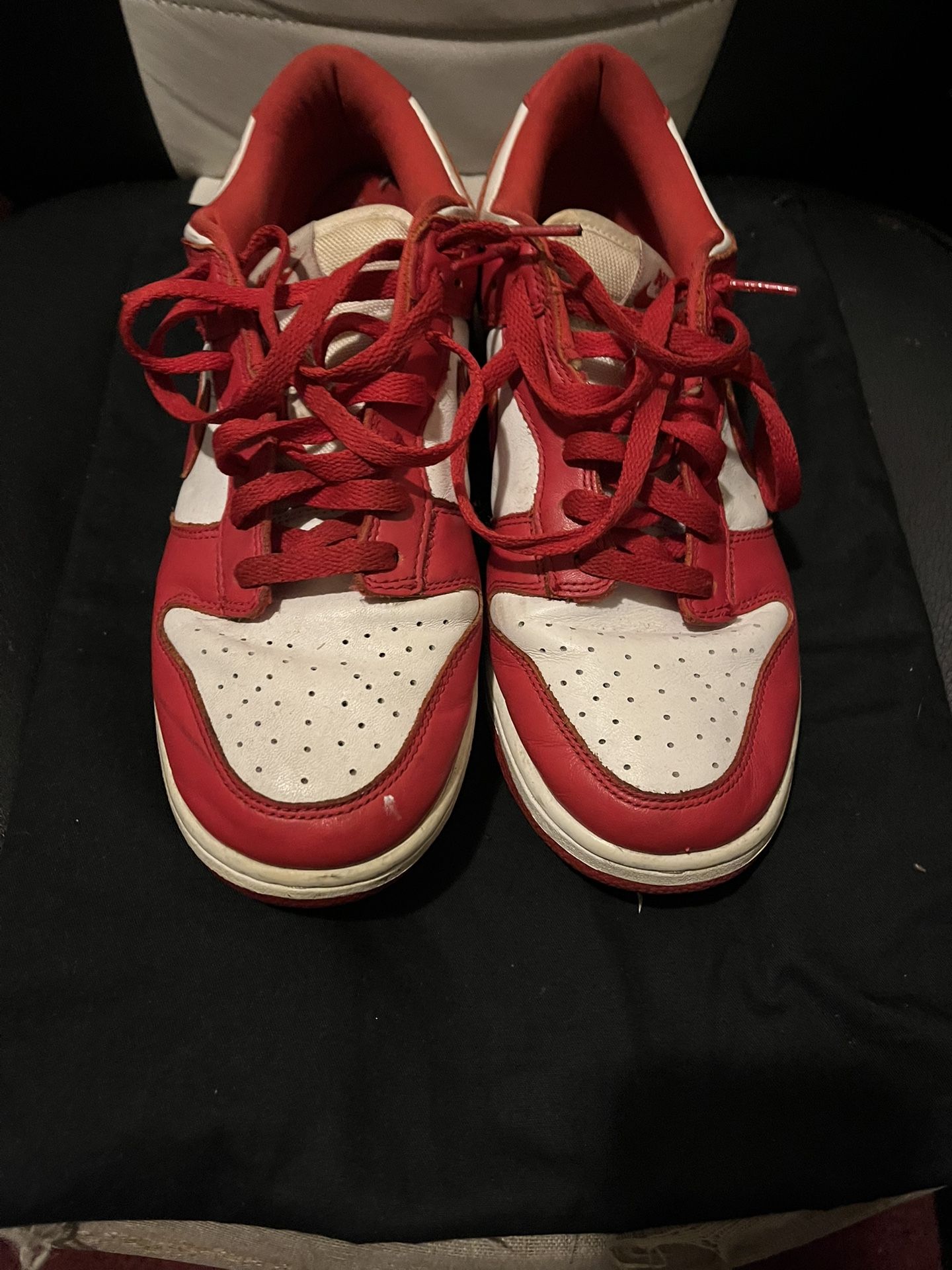 Red Nike Dunk Low