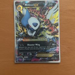Mega Absol EX Pokémon Card