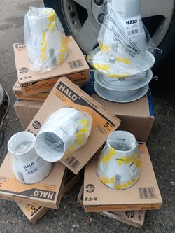 10  5" HALO Recessed Lighting Trim 