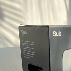 SONOS SUB GEN 3 EMPTY BOX