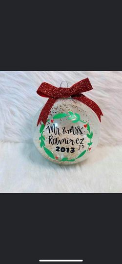 Custom ornaments Large