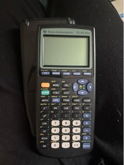Ti 83 calculator
