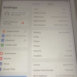 iPad 6th Generation 32GB