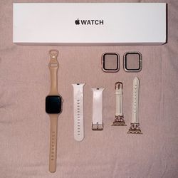 Apple Watch SE With Original Box, Charger And Added Accessories
