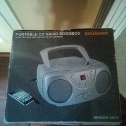 CD Radio Boombox Portable