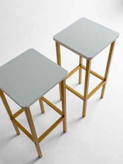 Set of 2 Modern Bar Stools