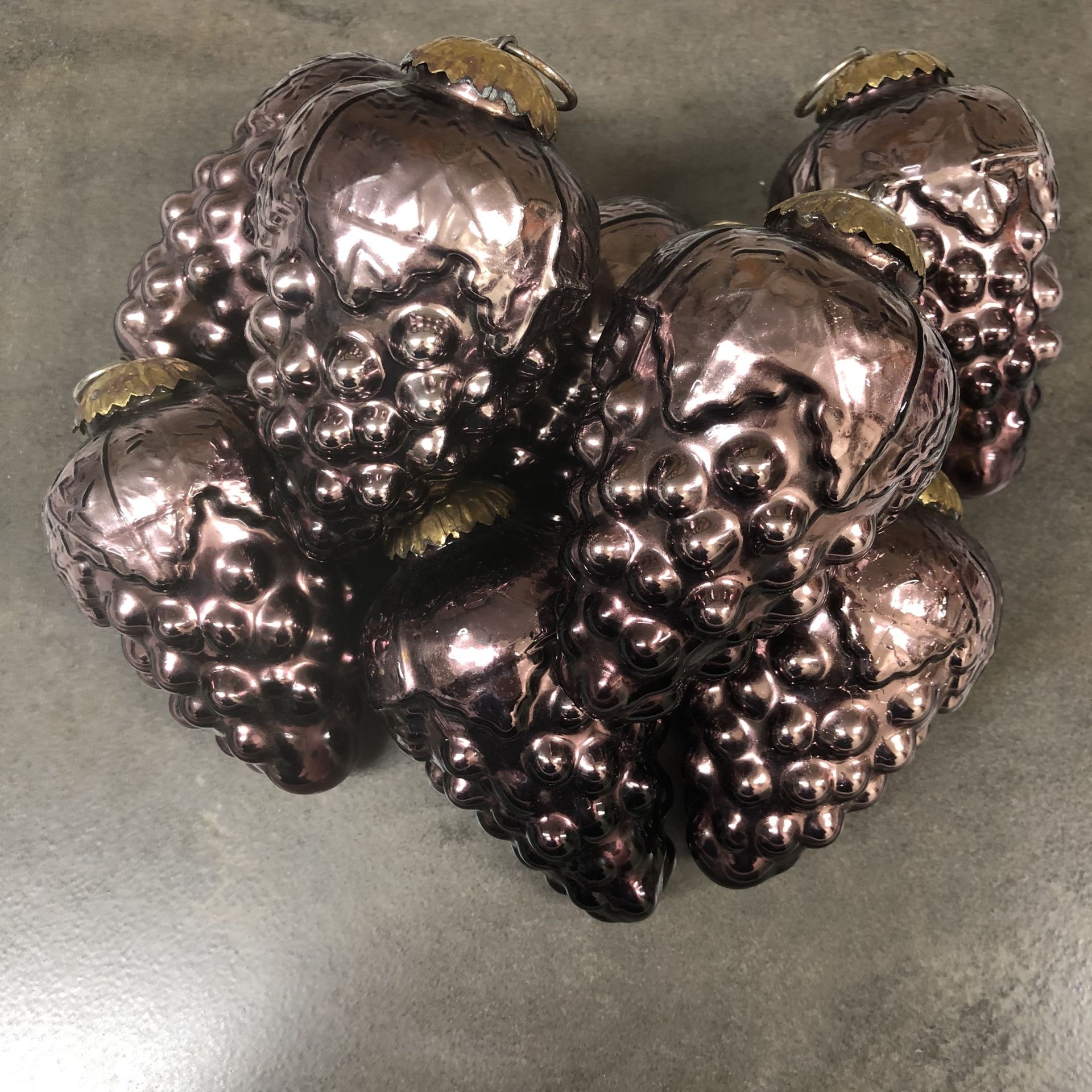 Christmas Lot Grapes Ornaments 