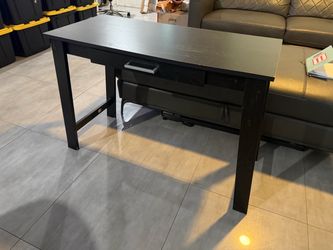 Black Desk Table IKEA