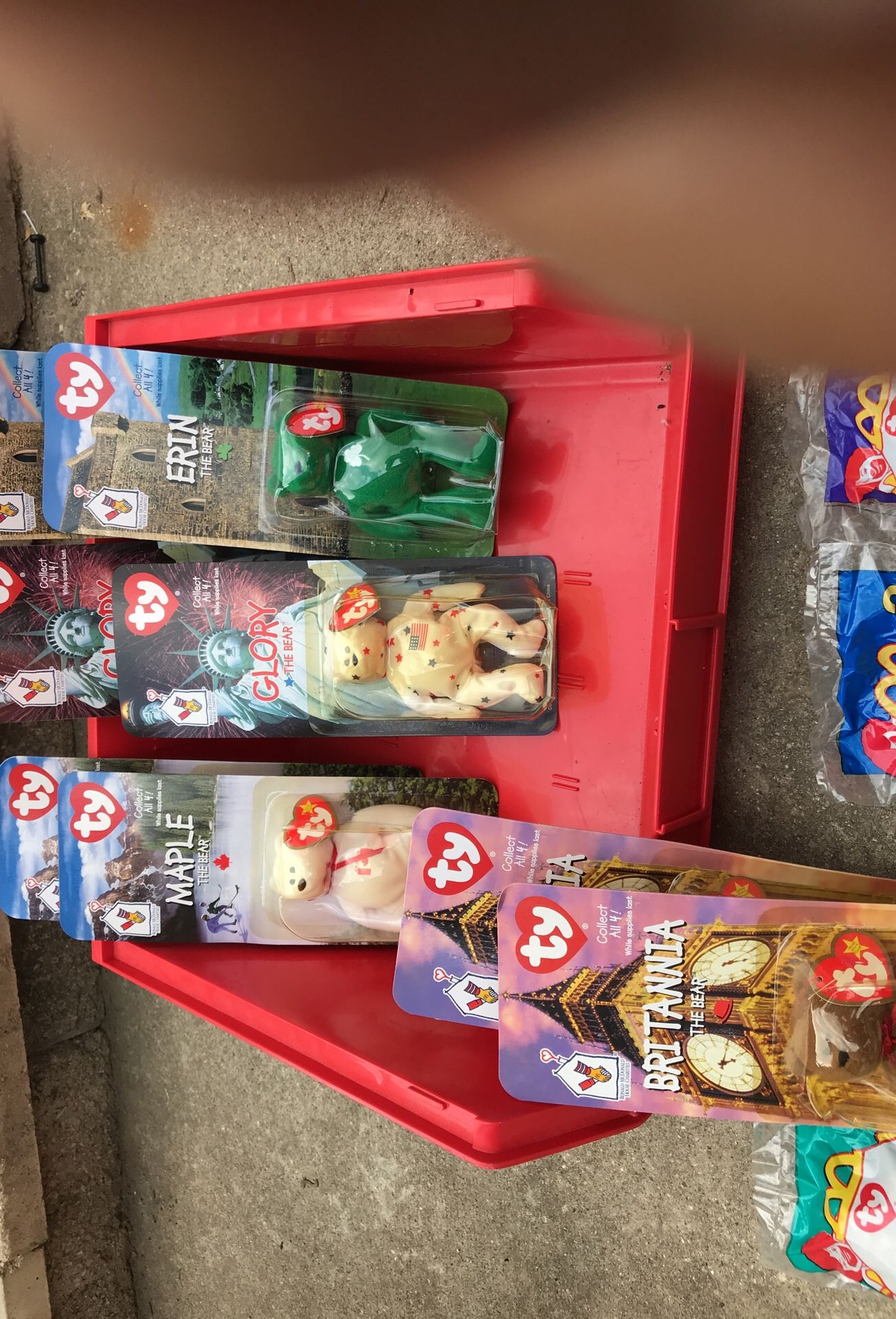 TY McDonald’s Beanie babies