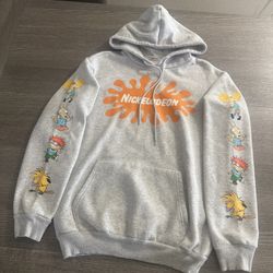 Nickelodeon Rugrats Hoodie Sweatshirt Size S Small Adults