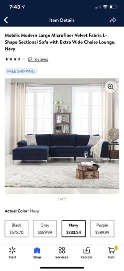 Sofa sectional (NEW)