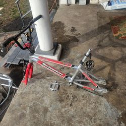 vintage 1990s Schwinn Z-Force Aluminum BMX bike frame