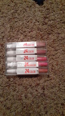 Superstay 24 hour color Lip Sticks $5 each