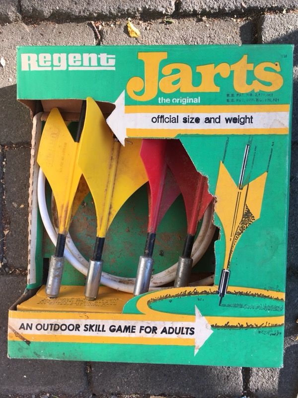 Vintage Original Jarts lawn darts
