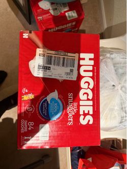 2 boxes Huggies Newborn diapers