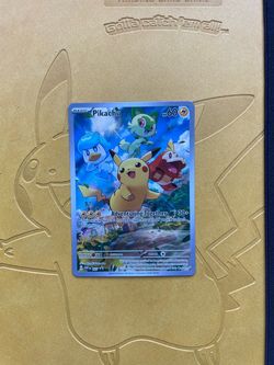 Pikachu SVP 027 Holo Promo Pokémon Card