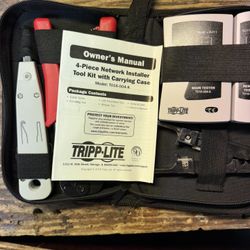 4 Piece Network Installer Tool Kit