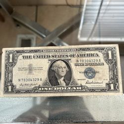 1957 1$ Blue Seal