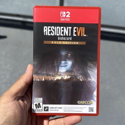 Resident evil 7 Switch 2 Gold edition Nintendo