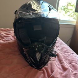 TMS DOT snowmobile Helmet 