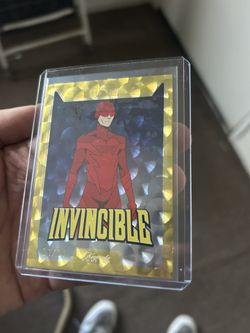 Invincible Keepsake Red Rush 1 of 1 Gold Trading Card