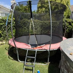 Trampoline With Net