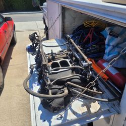 Ford 460 intake manifold and fuel rail