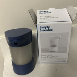 Blue Automatic Soap Dispenser