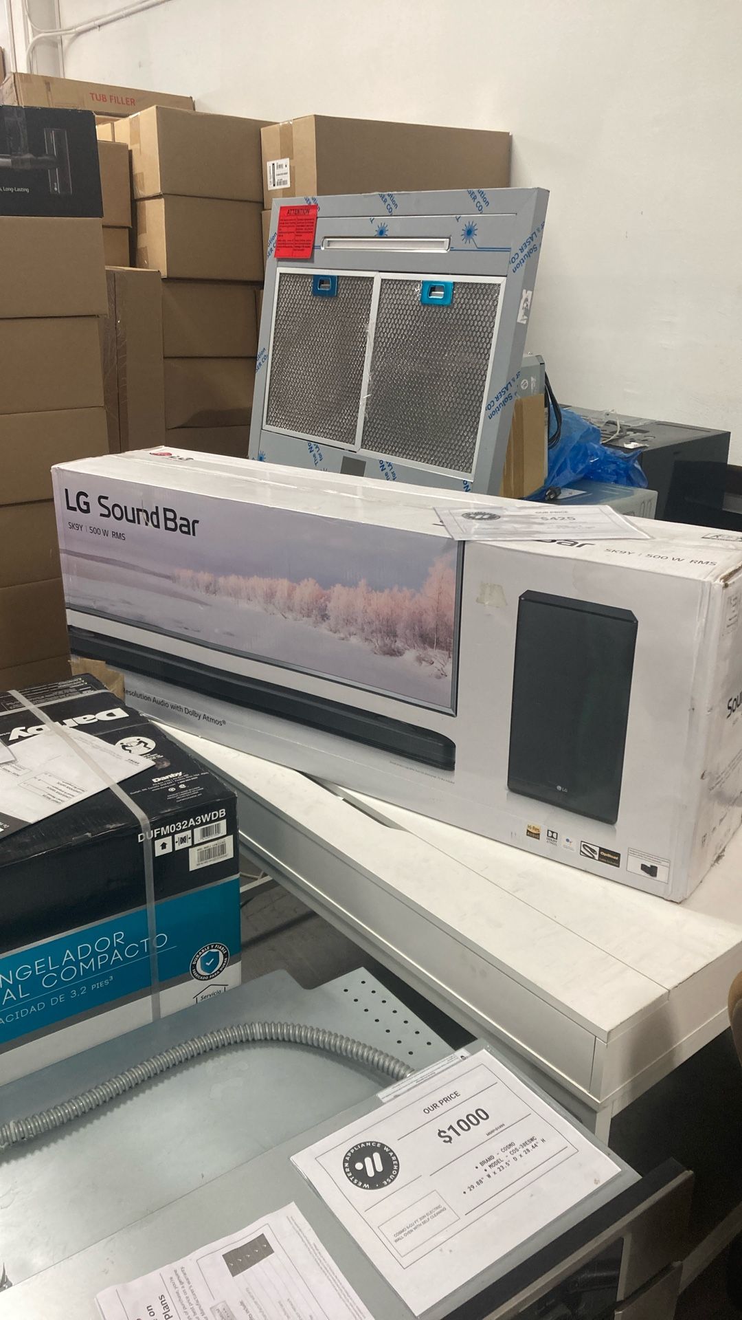 Lg Sound Bar 500w With Subwoofer