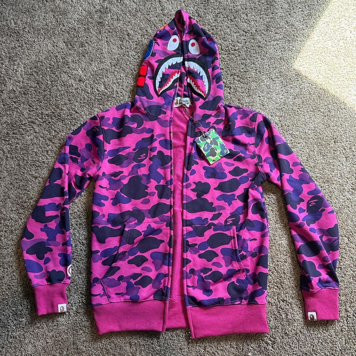 Bape Hoodie Purple Apple Pay Only‼️