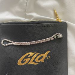 GLD Pink Diamond Micro Tennis Bracelet 