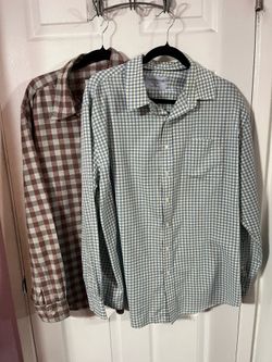 Men’s Size XL Long Sleeve Button down  shirts.  Preowned Excellent Condition.  Smoke free home