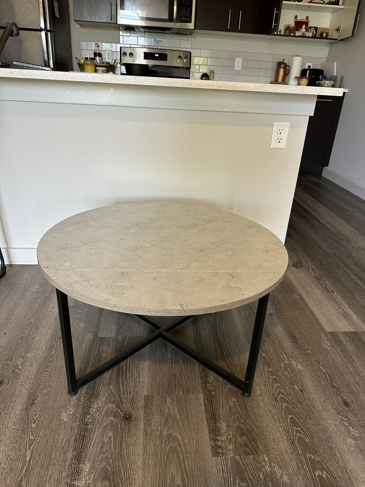 Round Balcony Table