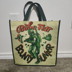 Boba Fett Reusable Tote Bag