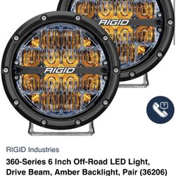 Rigid 6” 360 Lights