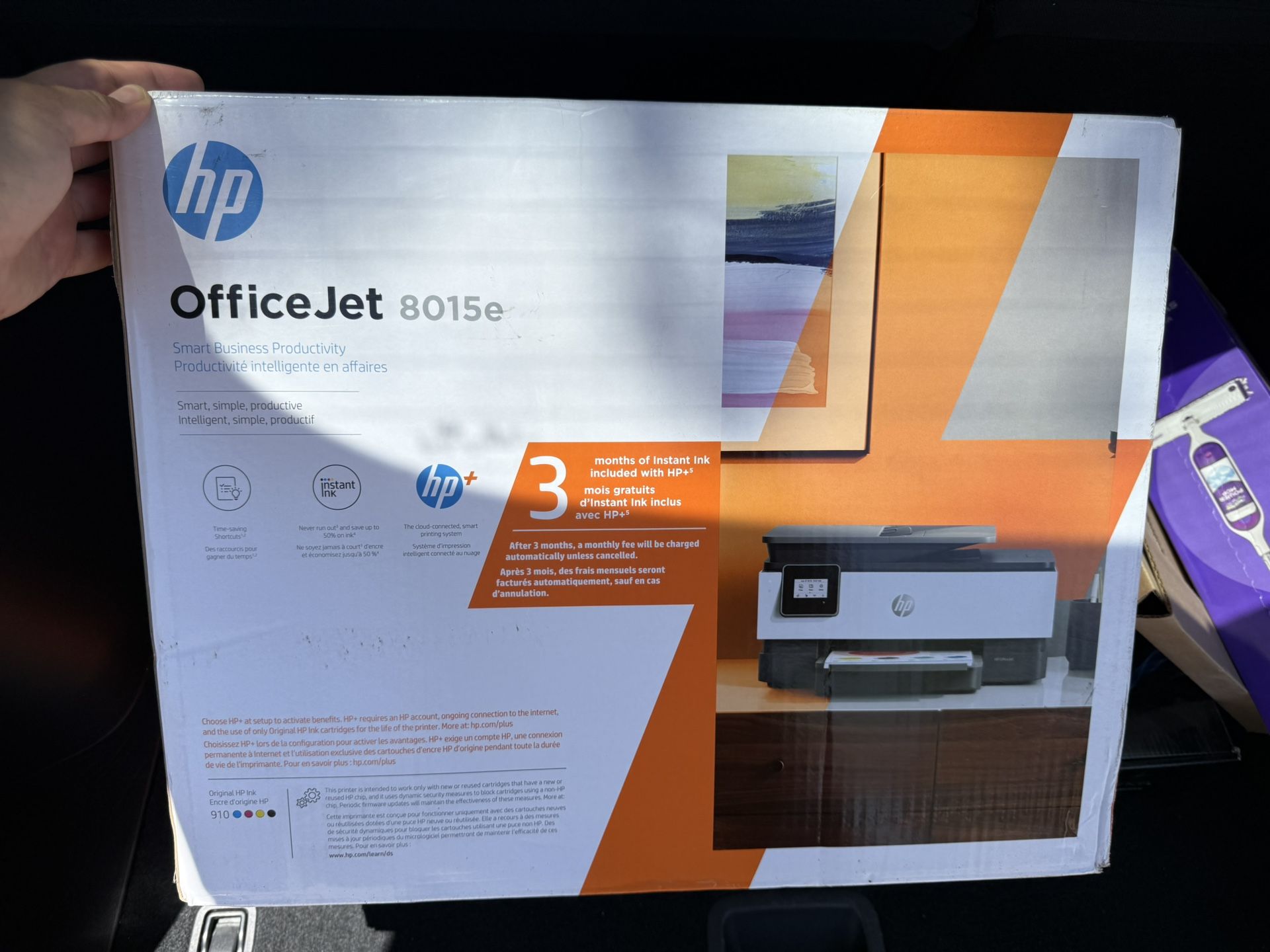 Printer office jet 8015e brand new (box not opened)
