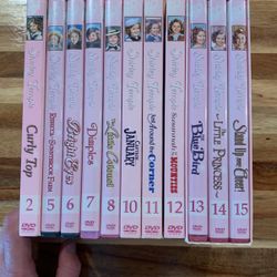 Shirley Temple DVD Collection (partial)