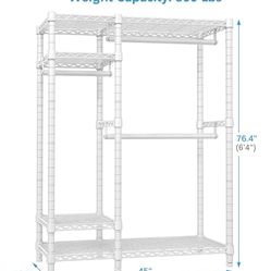 VIPEK V25 Heavy Duty Clothes Rack 