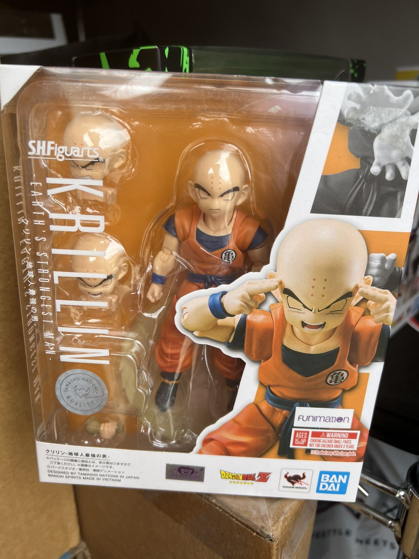 SH Figuarts Krillin Figuarts Klilyn SHF DBZ Figuarts