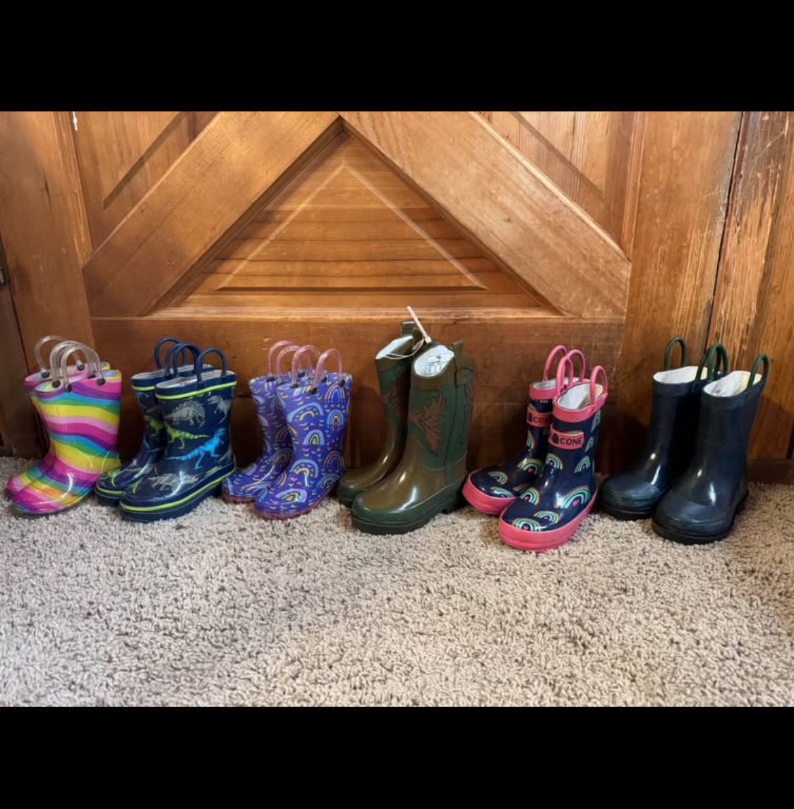 Toddler Rain Boots (5-7)