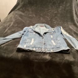 High Way Women Jeans Jacket Size Small