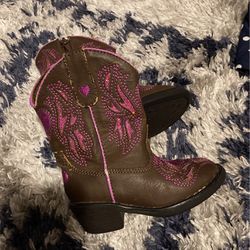 Size 5 Girls cowboy Boots 