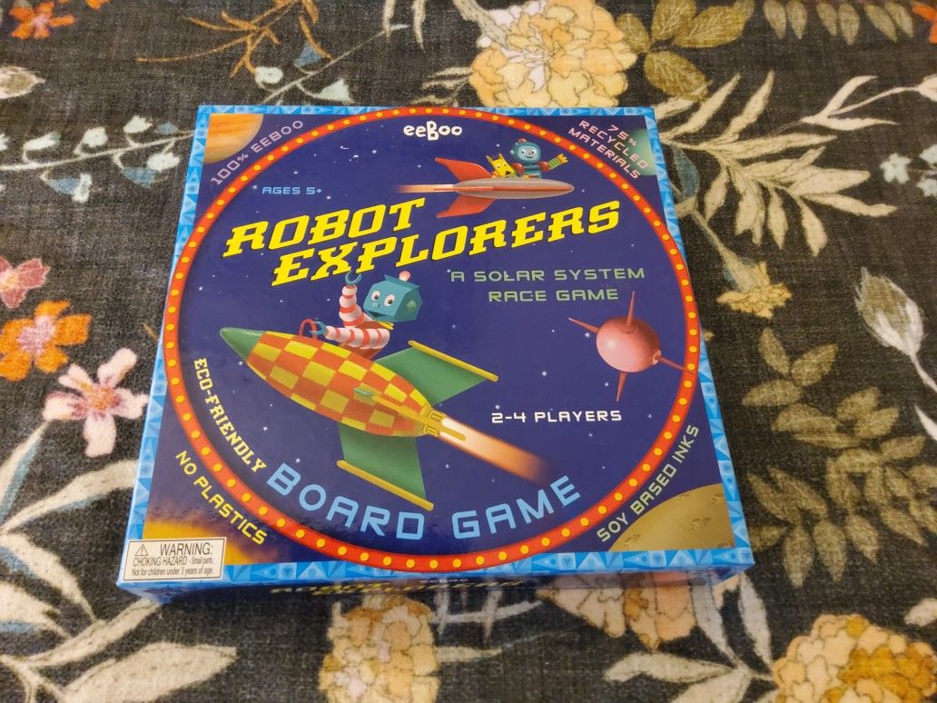 Brand New Robot Explorers Board Game