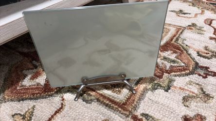 Small Rectangle Mirror with Metal Stand