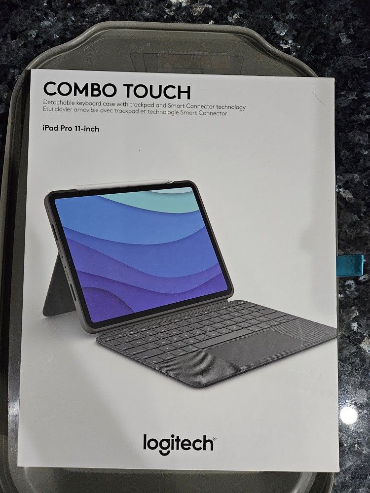 Logitech Combo Touch Keyboard. For iPad Pro