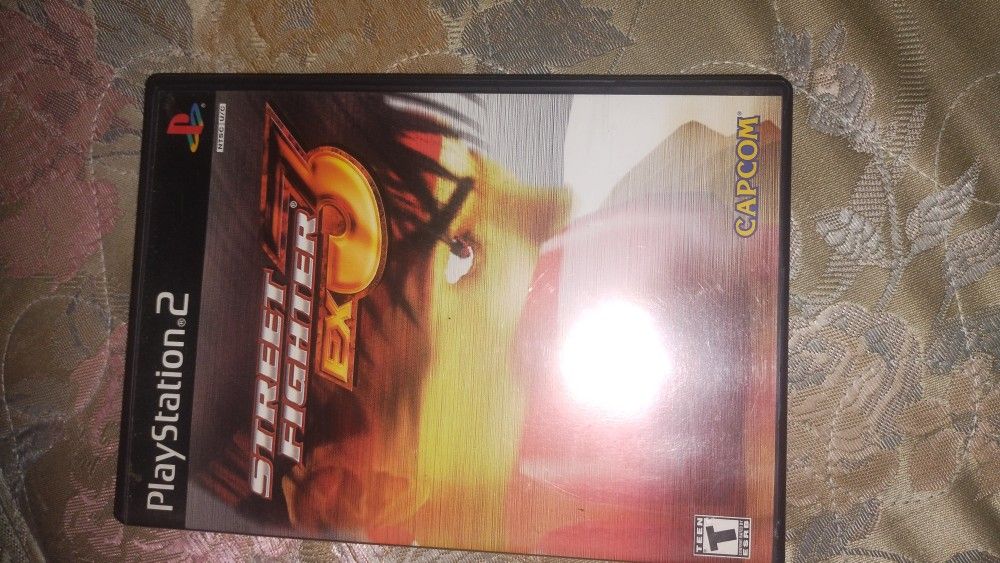 PS2 Street Fighter Ex3 Gam