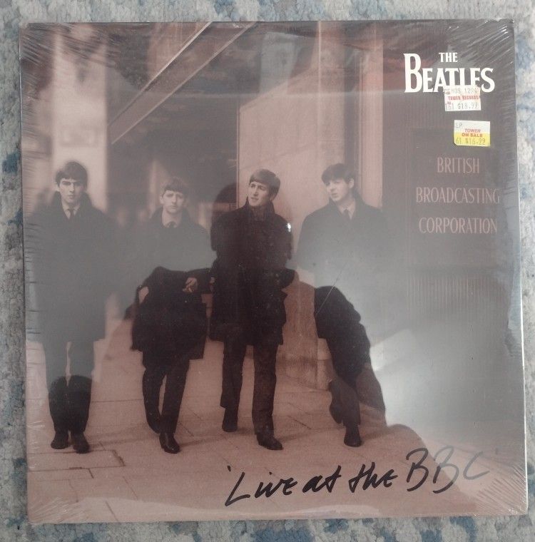 The Beatles Live At The BBC Vinyl LP Record, Mono, Sealed