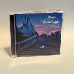 Disney's Fairy Tale Weddings Instrumental CD from Your Favorite Disney Movies. 