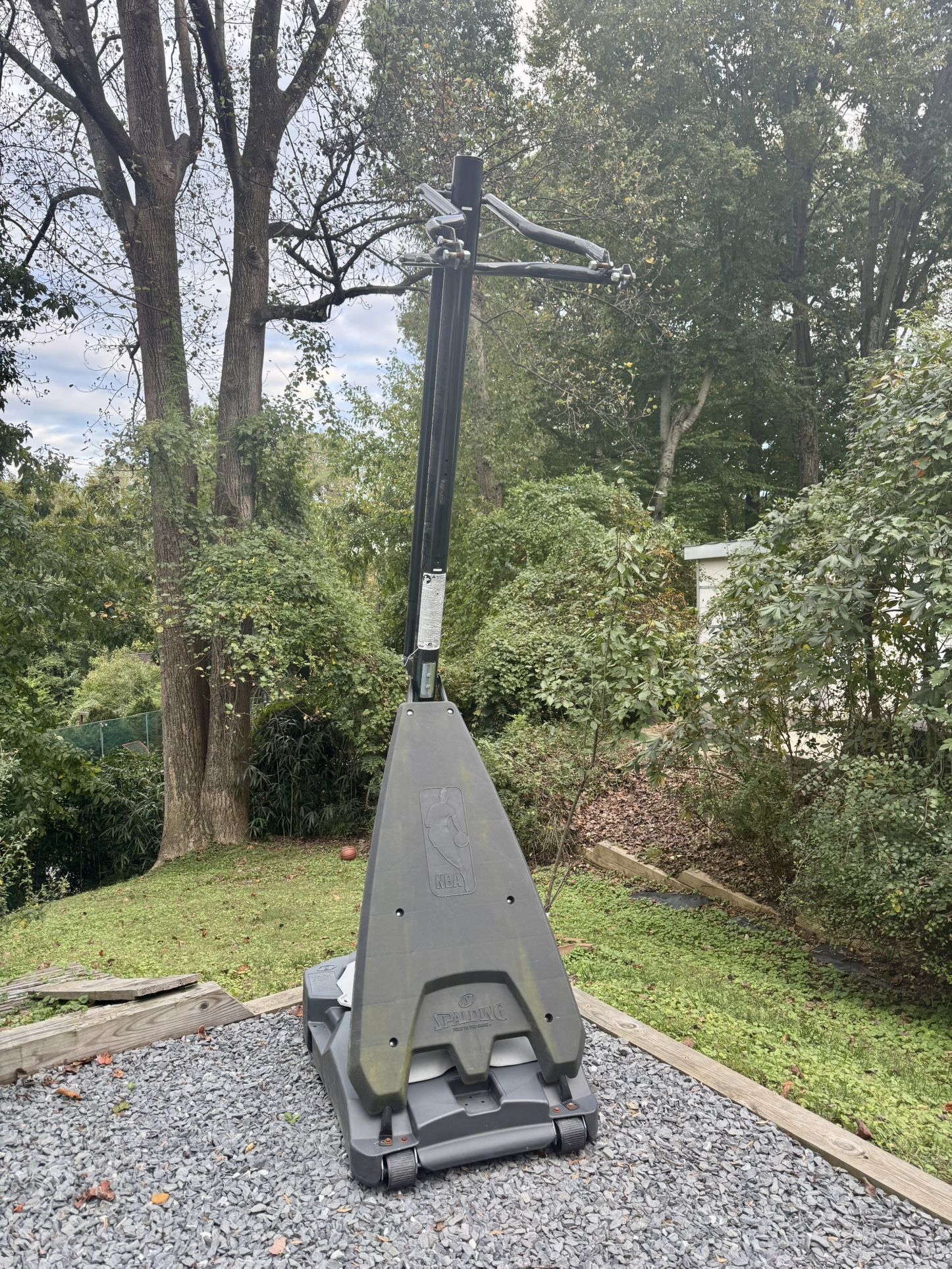 Spalding 60" Performance Acrylic Portable Basketball Hoop ﻿﻿